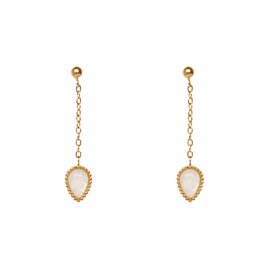 AEC Paris Earrings Hepa Moonstone