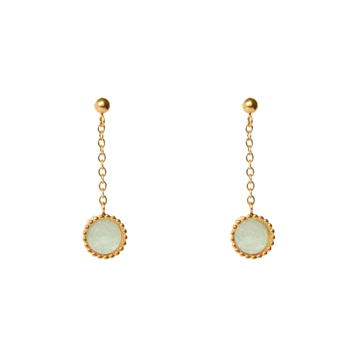 AEC Paris Earrings Hora Aventurine