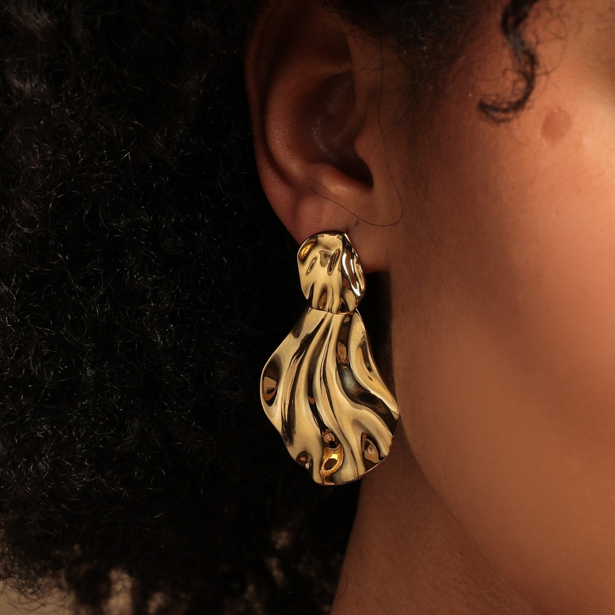 AEC Paris Earrings Nerea Gold