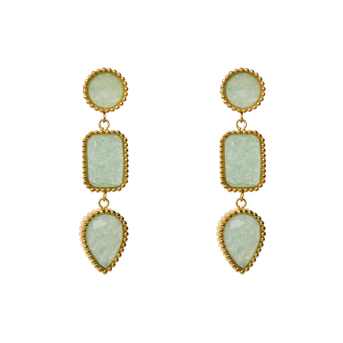 AEC Paris Earrings Persephone Aventurine