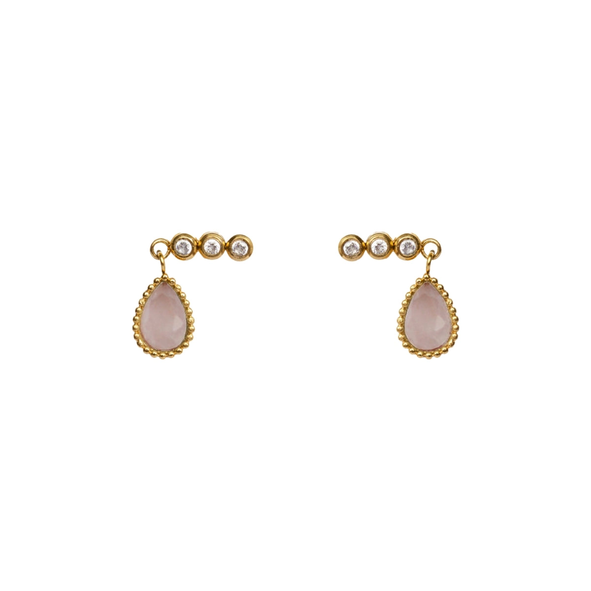 AEC Paris Earrings Roma Watermelon Quartz