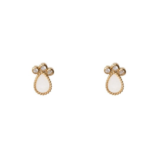 AEC Paris Earrings Venus Moonstone