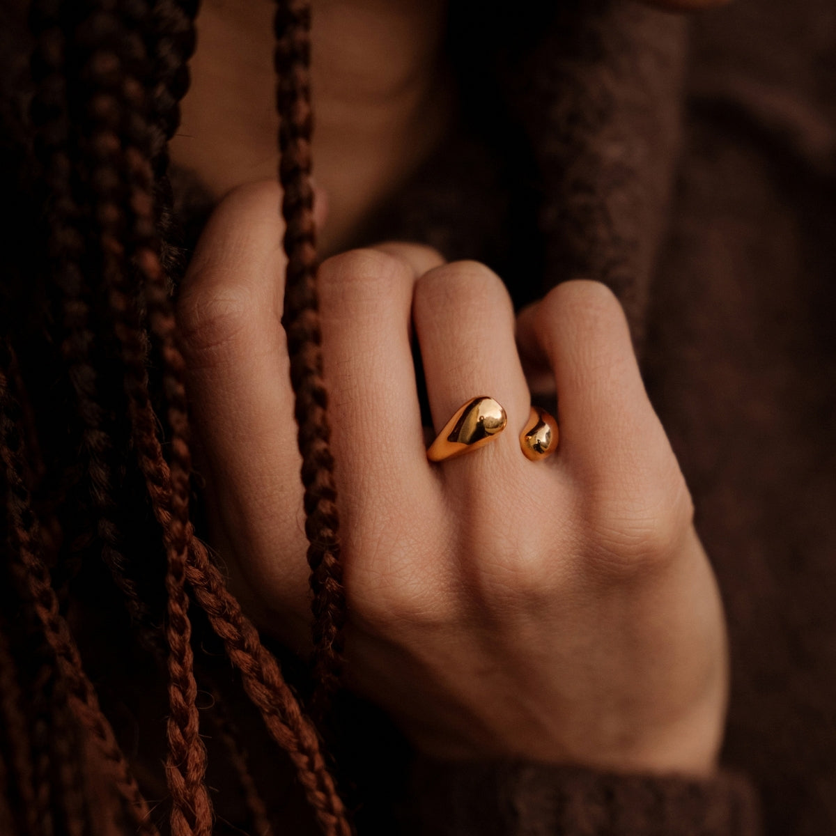 AEC Paris Ring Irene Gold