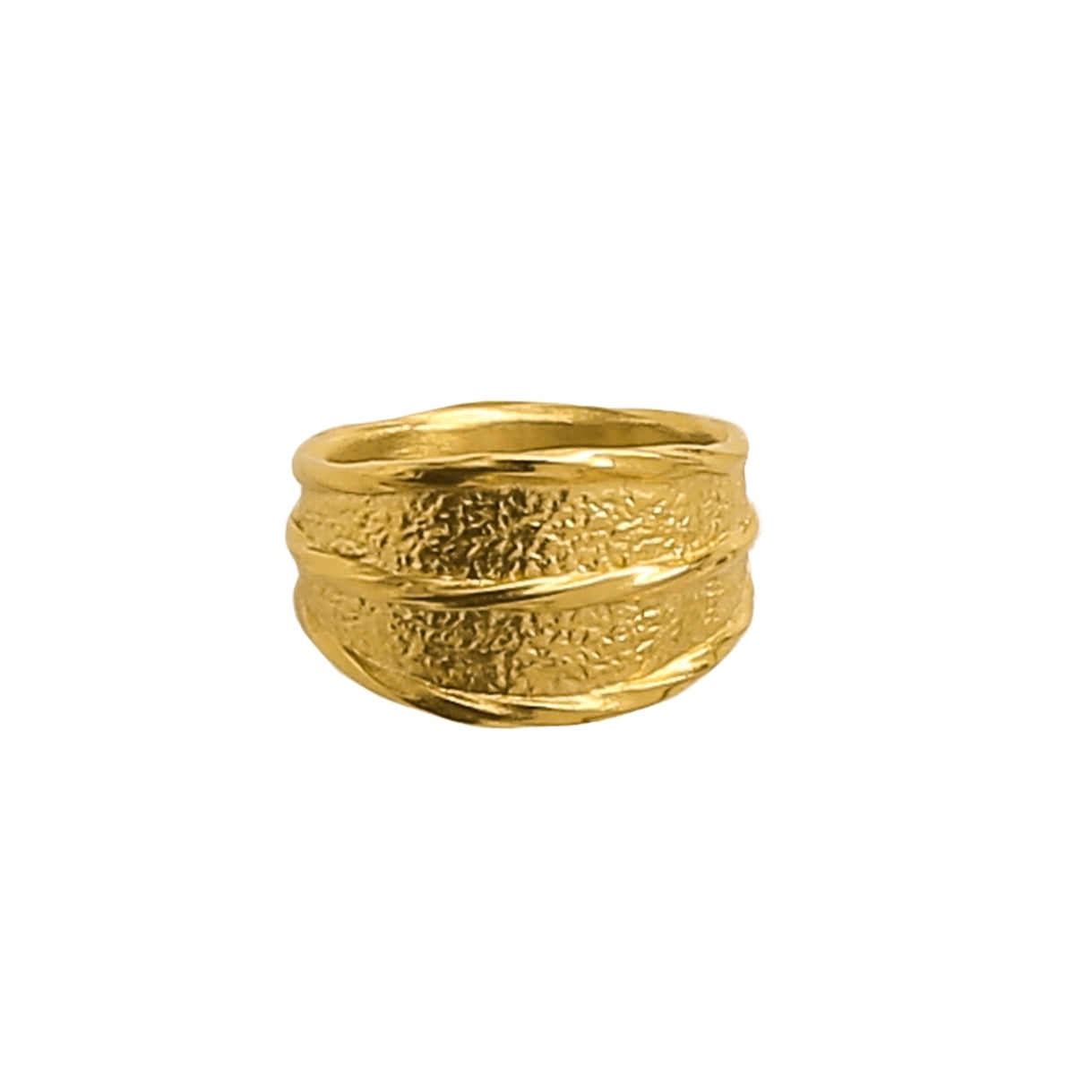 AEC Paris Ring Oceane Gold