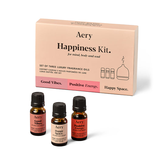 Aromatherapy 10ml Fragrance Oil Set (3) Happiness Kit