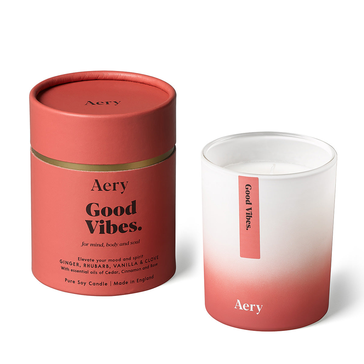 Aromatherapy 200g Soy Candle Good Vibes