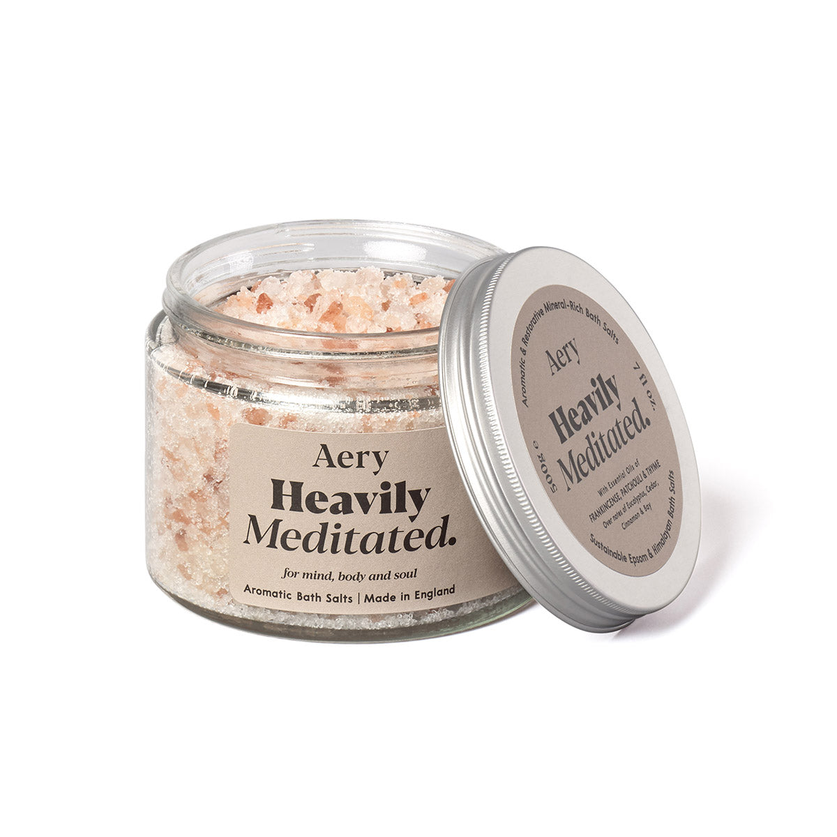 Aromatherapy 500g Bath Salts Heavily Meditated