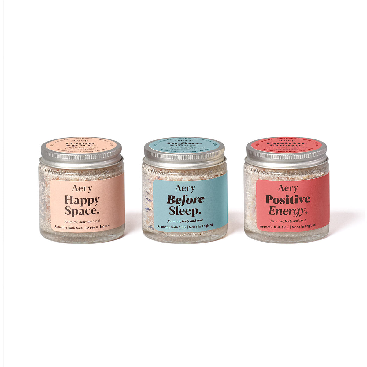 Aromatherapy Bath Salts Gift Set (set of 3)