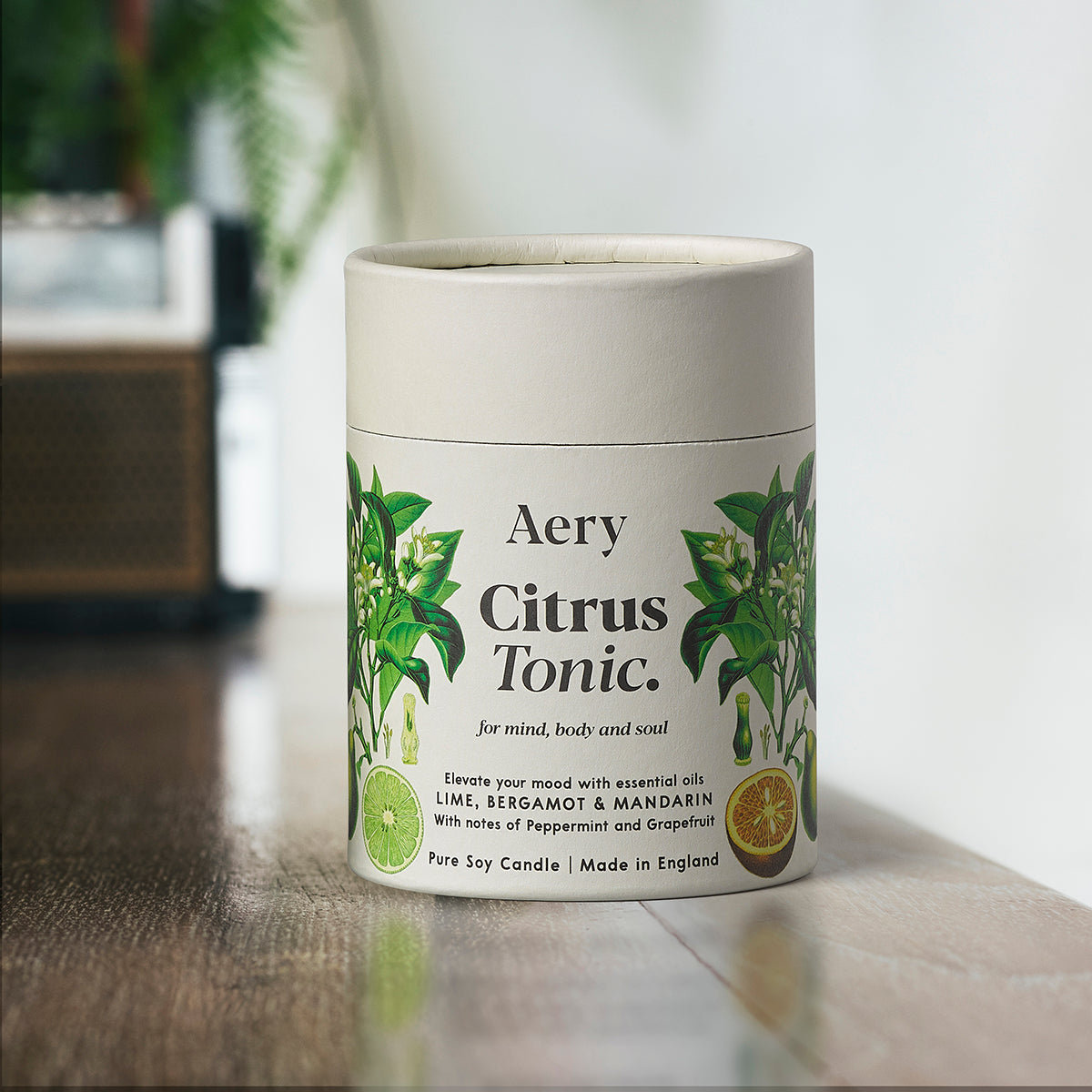 Botanical 200g Soy Candle Citrus Tonic