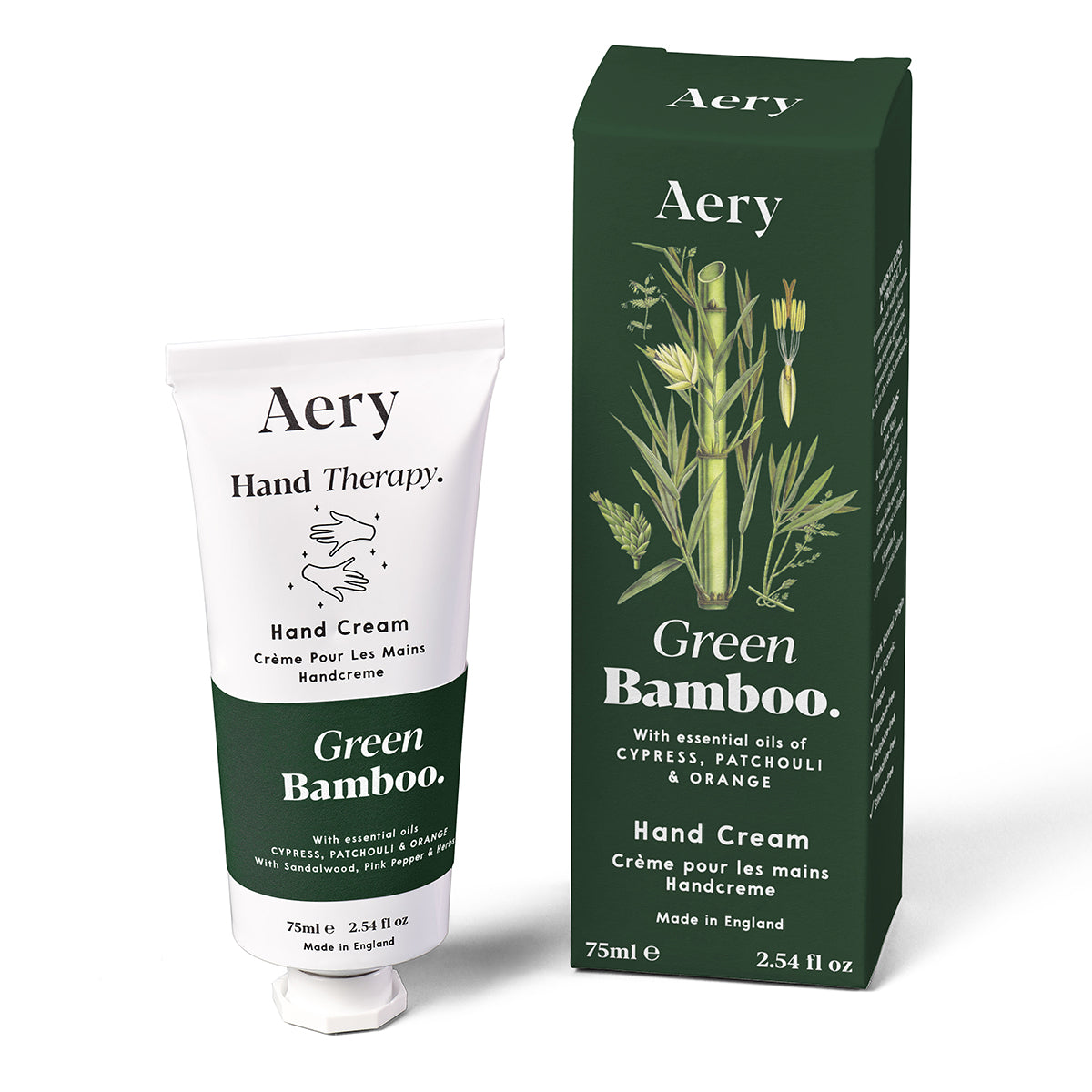 Botanical Green 75ml Hand Cream Green Bamboo