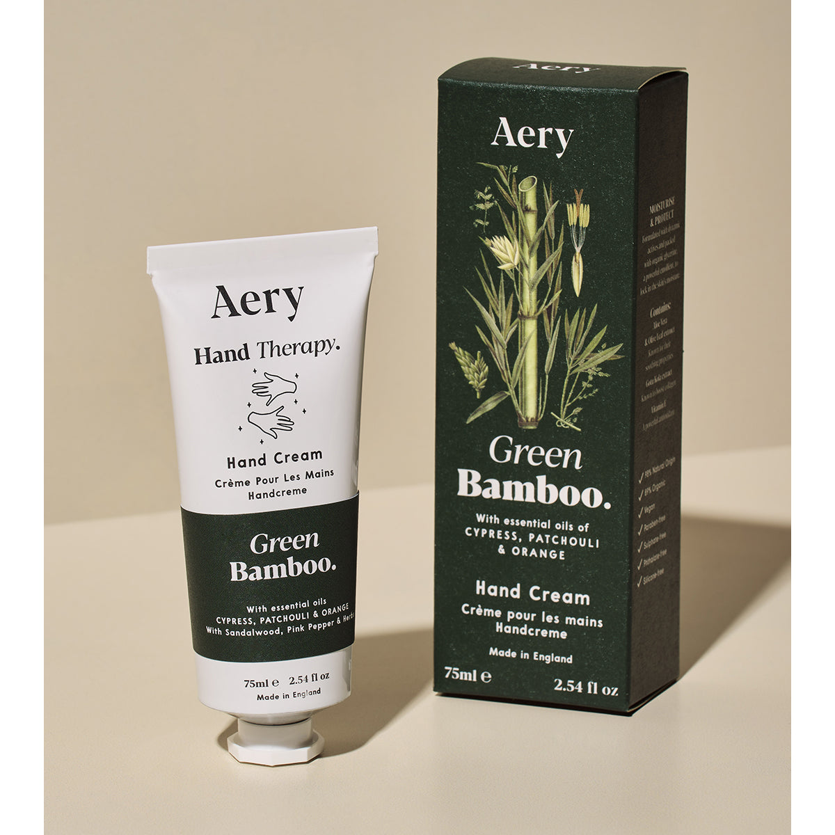 Botanical Green 75ml Hand Cream Green Bamboo