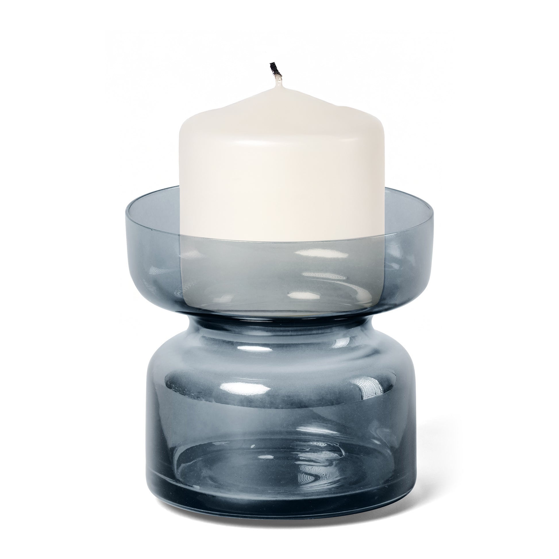 Aery Living Copenhagen Candle Holder Sapphire
