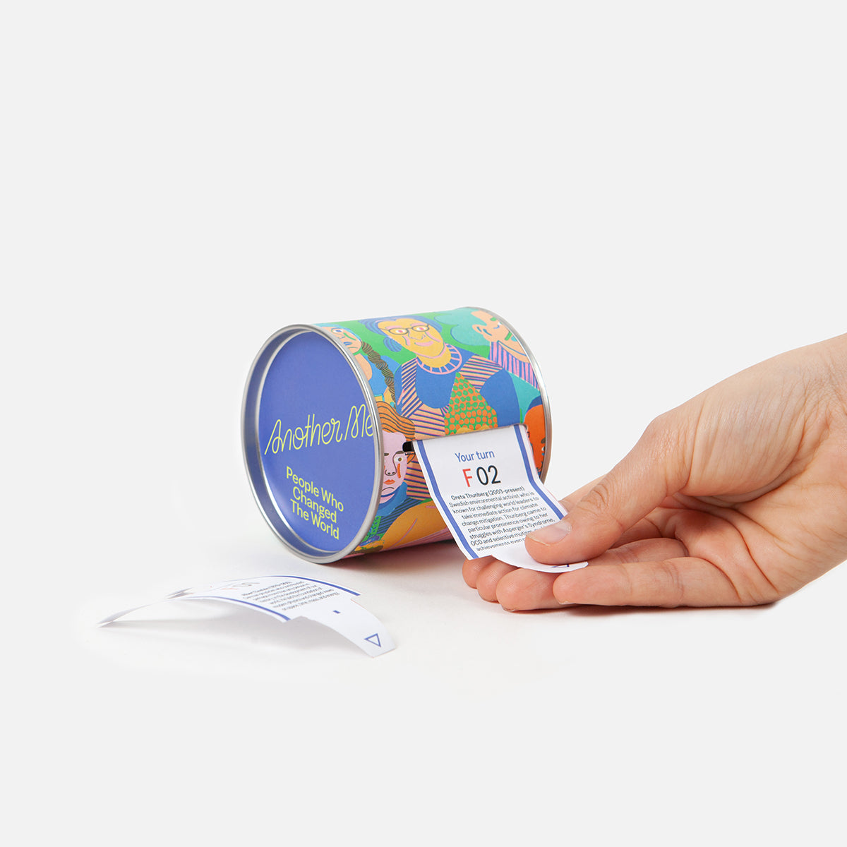 Another Me 100 Curious Facts People Who Changed The World Paper Trivia Game Paper Trivia Game