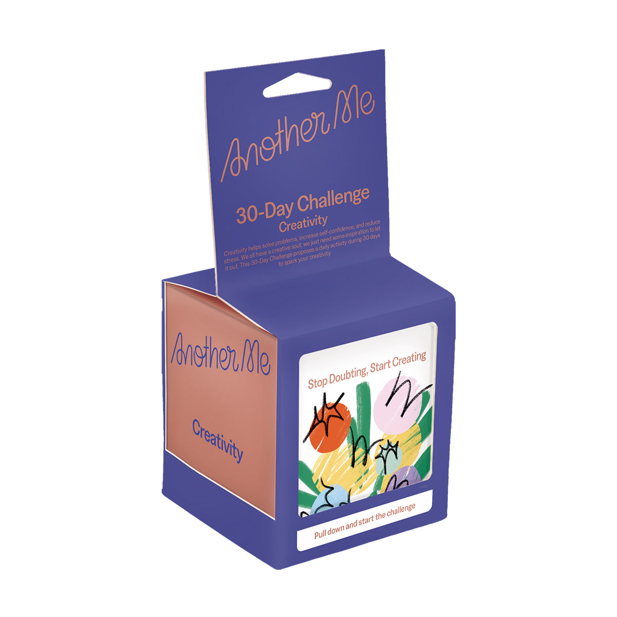 Another Me 30 Day Challenge Creativity Paper Activity Game Paper Activity Game