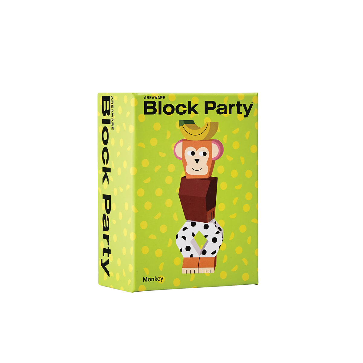 Areaware Block Party Monkey Wooden Toy Wooden Toy