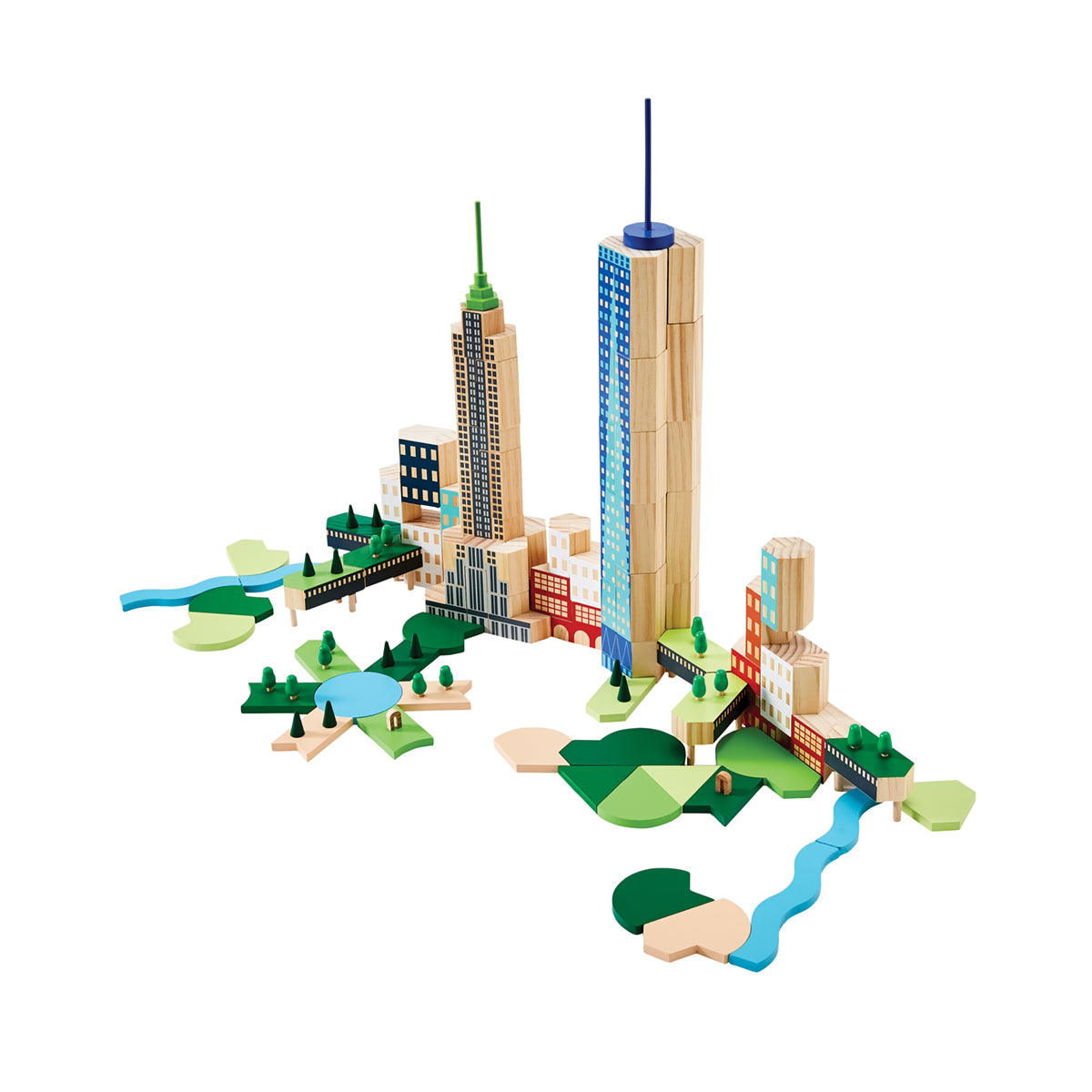 Areaware Blockitecture NYC Big Apple Building Blocks Building Blocks