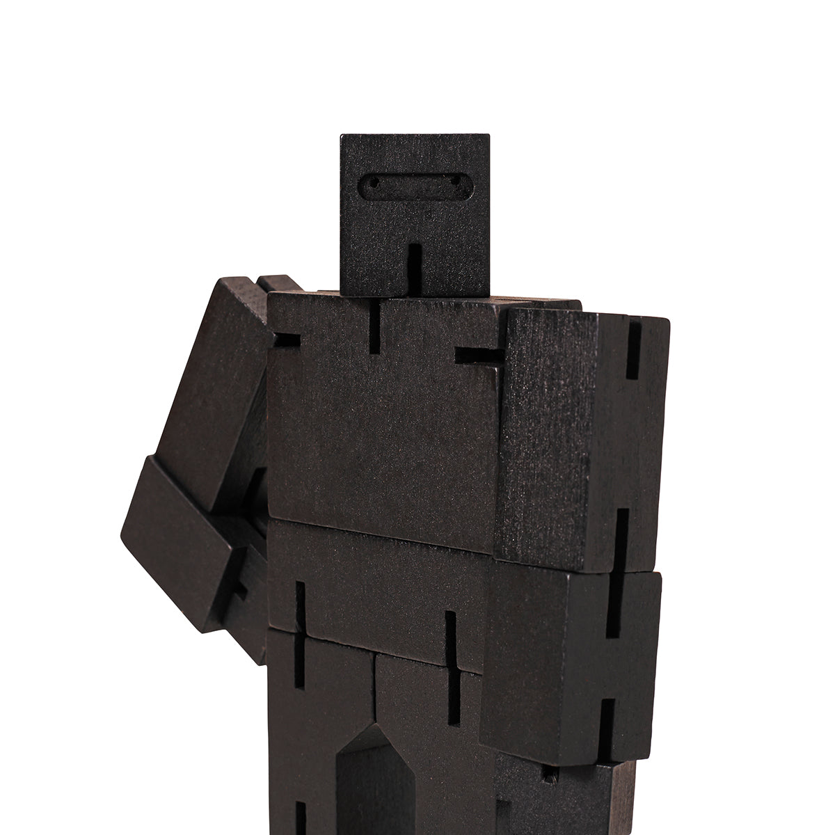 Areaware Cubebot Small Ninja Black Robot Toy Robot Toy