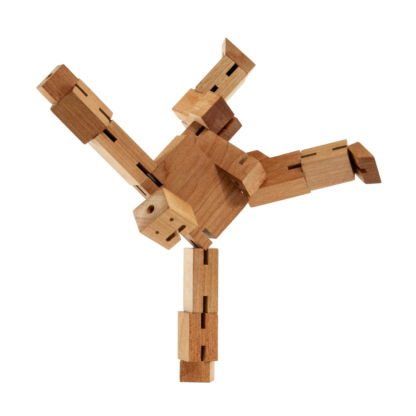 Areaware Cubebot Small Natural Robot Toy Robot Toy