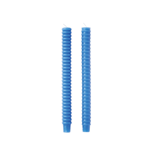 Dusen Dusen Taper Candles Blue (set of 2)