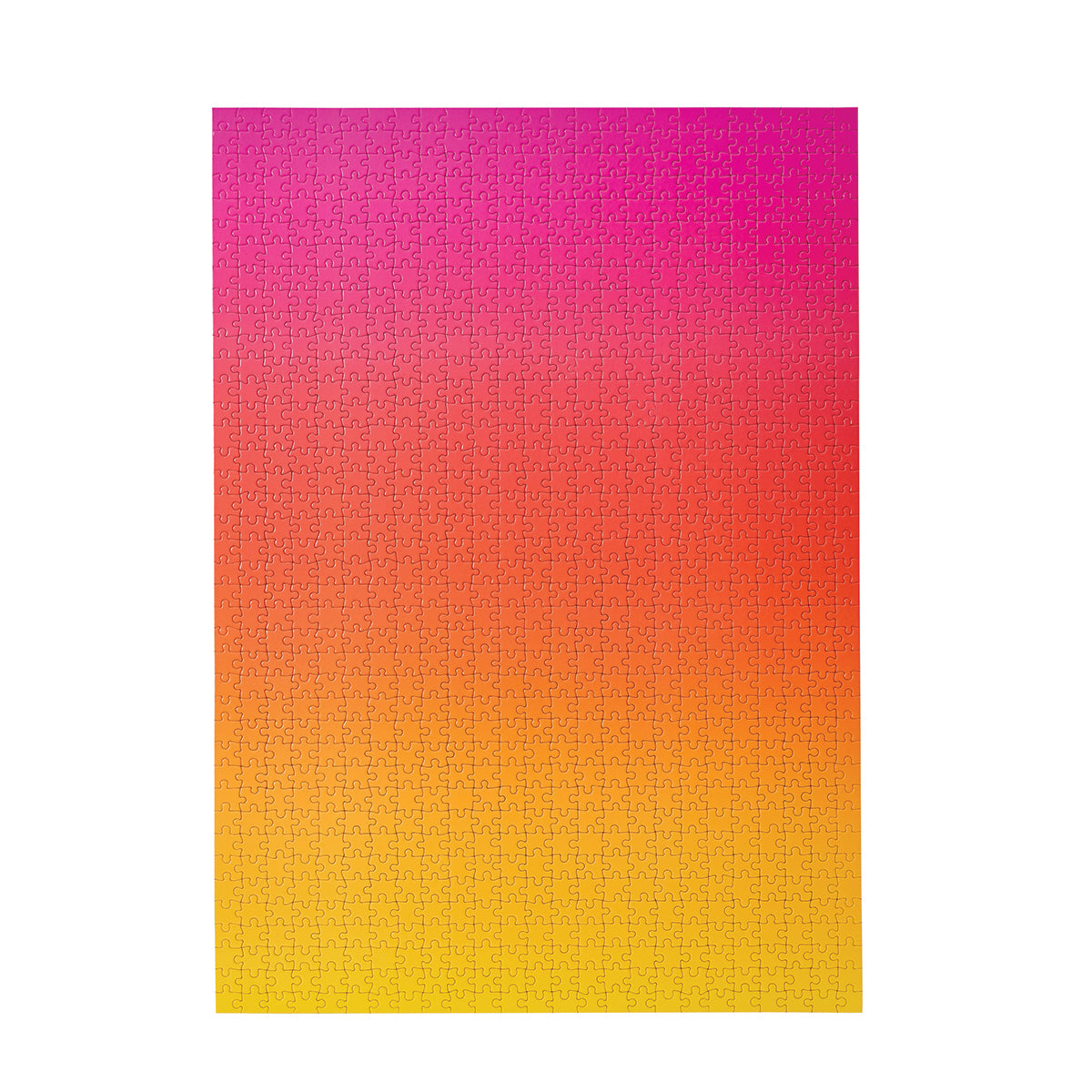 Areaware Gradient Puzzle Large Pink Yellow Jigsaw Jigsaw