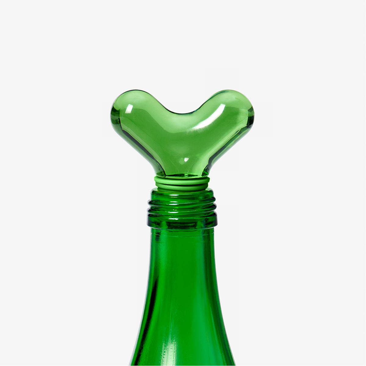 Hobknob Bottle Stopper Green