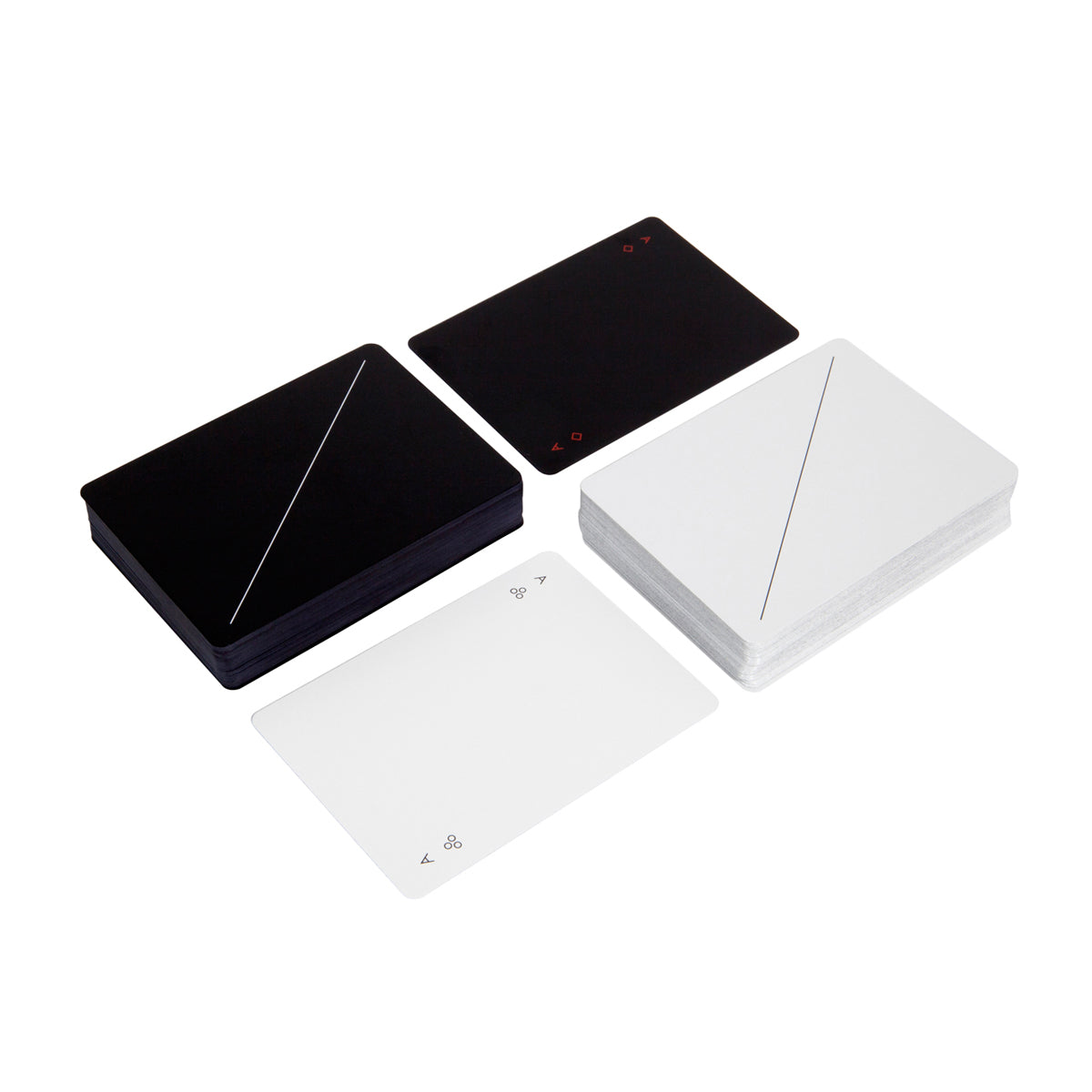 Areaware Minim Playing Cards Black