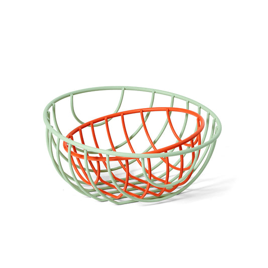 Outline Basket Green Red Set