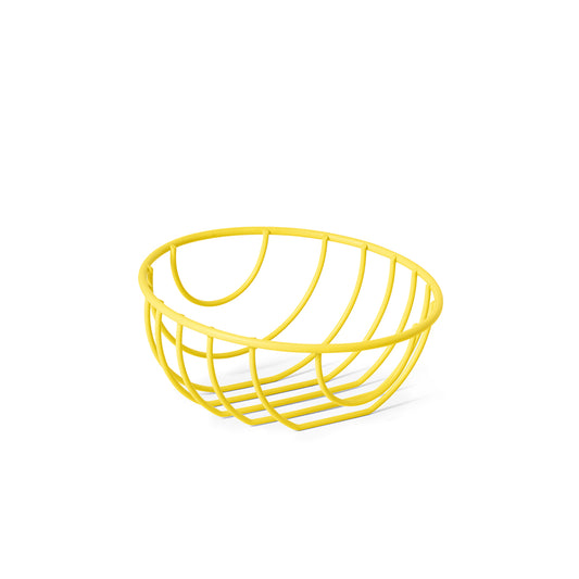 Outline Basket Small Yellow