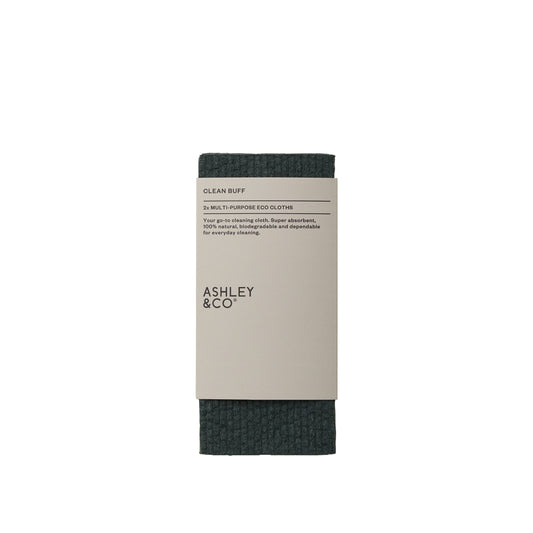 Ashley & Co Clean Buff (2 pack) Hushed Kale Kitchen Cloth Kitchen Cloth