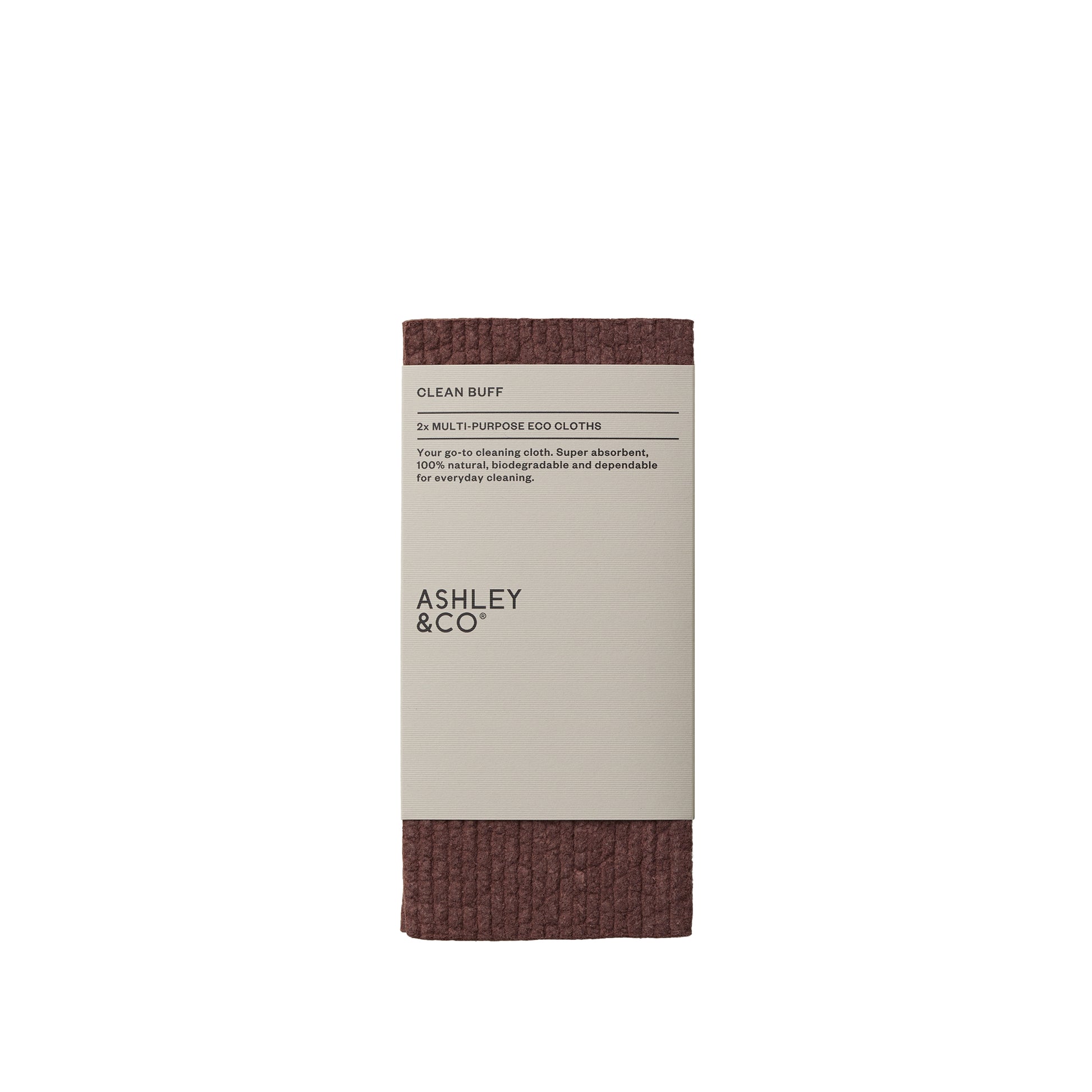 Ashley & Co Clean Buff (2 pack) Sundown Plum Kitchen Cloth Kitchen Cloth