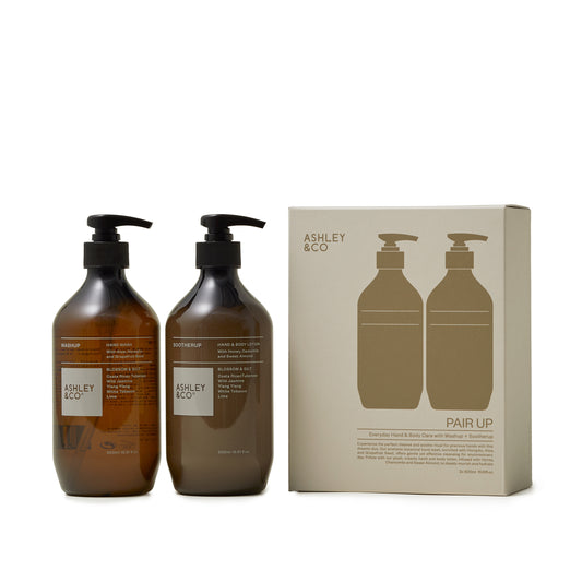 Ashley & Co Gift Set Pair Up (Sootherup + Washup) Blossom & Gilt