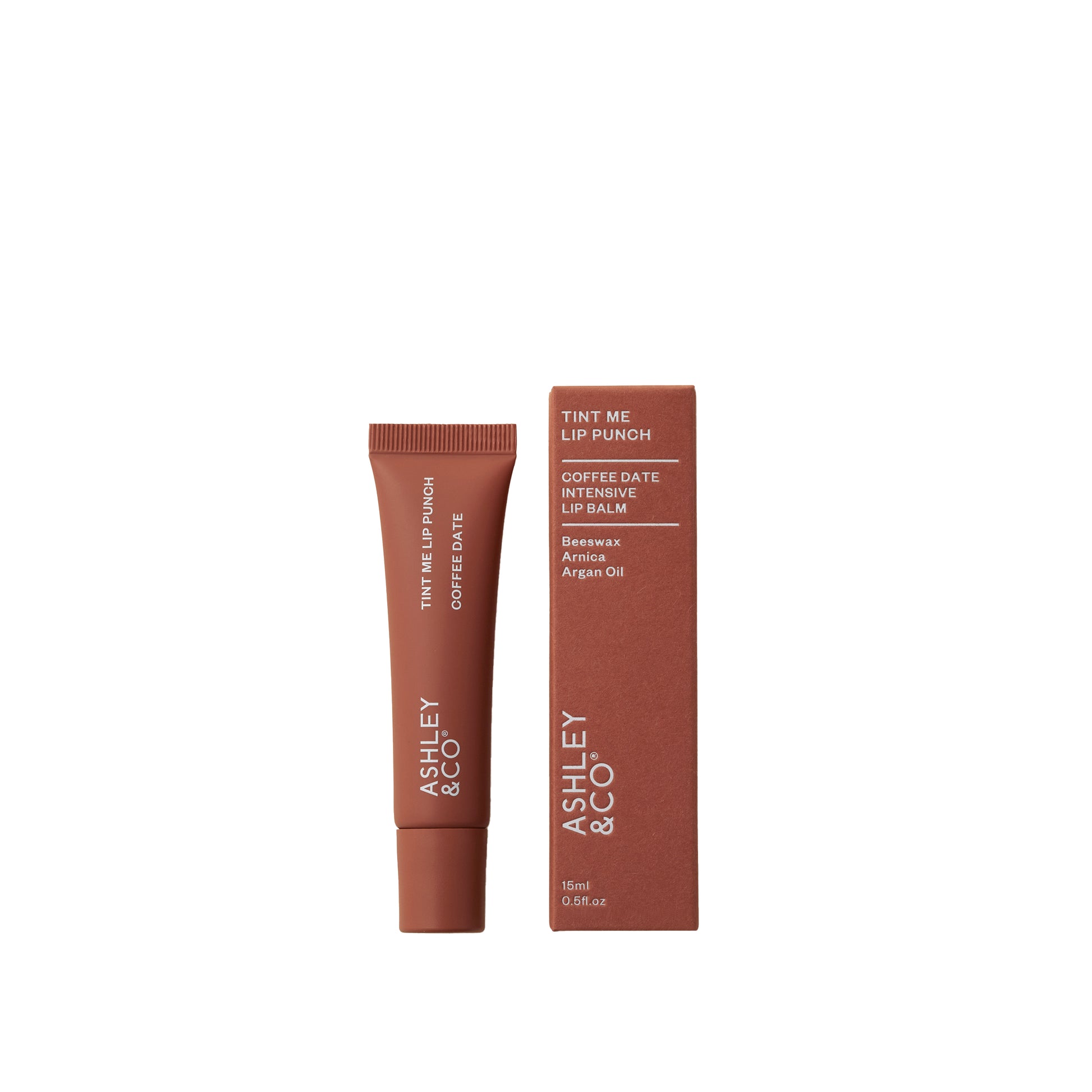 Ashley & Co Lip Punch Tint Me 15ml Coffee Date Lip Balm Lip Balm