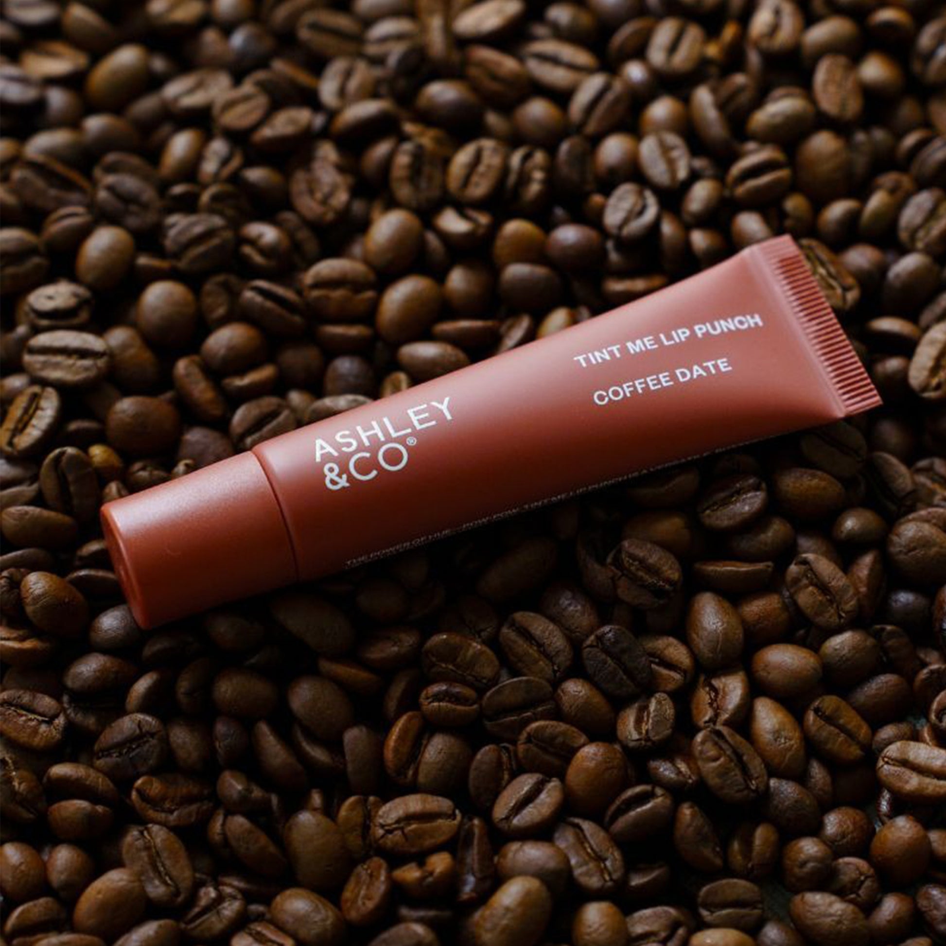 Ashley & Co Lip Punch Tint Me 15ml Coffee Date Lip Balm Lip Balm