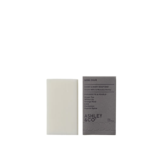 Ashley & Co Mini Bar 90g Parakeets & Pearls Soap Soap