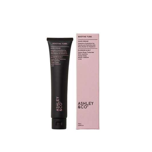 Ashley & Co Soothe Tube 75ml Blossom & Gilt Hand Cream Hand Cream