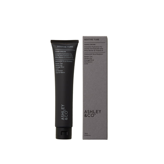 Ashley & Co Soothe Tube 75ml Parakeets & Pearls Hand Cream Hand Cream