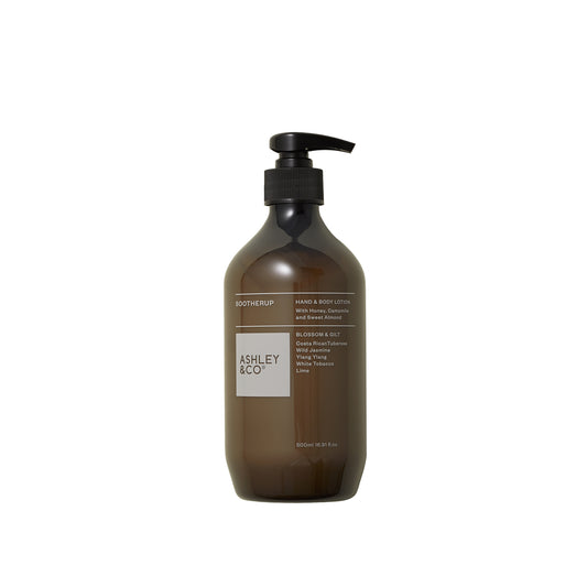 Ashley & Co Sootherup 500ml Blossom & Gilt Hand & Body Lotion Hand & Body Lotion