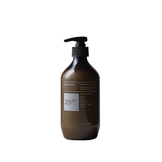 Ashley & Co Sootherup 500ml Vine & Paisley Hand & Body Lotion Hand & Body Lotion