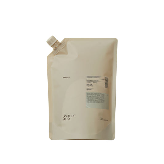 Ashley & Co Sootherup Topup 1L Mortar & Pestle Hand & Body Lotion Hand & Body Lotion
