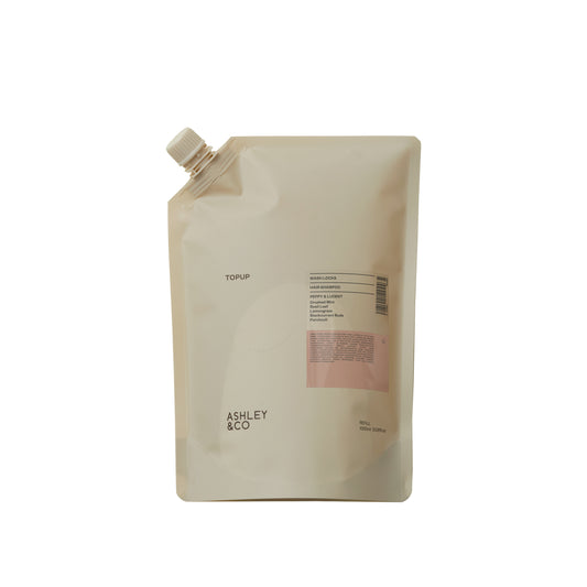Ashley & Co Wash Locks Topup 1L Peppy & Lucent Shampoo Shampoo