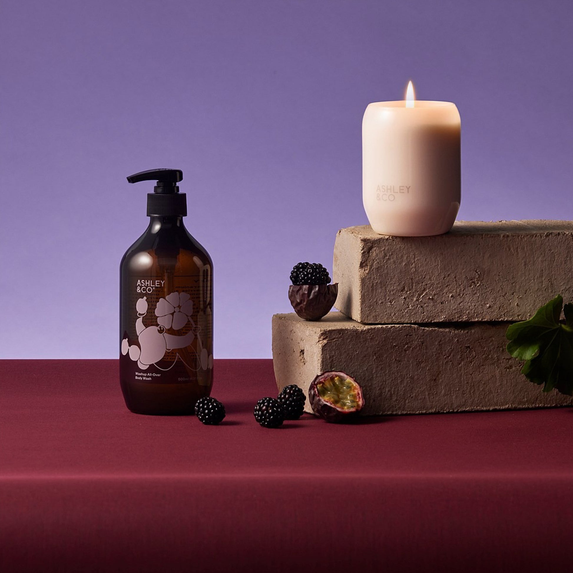 Ashley & Co Washup All Over Limited Edition Packaging Bonberry Body Wash Body Wash