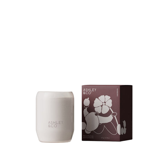 Ashley & Co Waxed Perfume 310g Limited Edition Bonberry Candle Candle