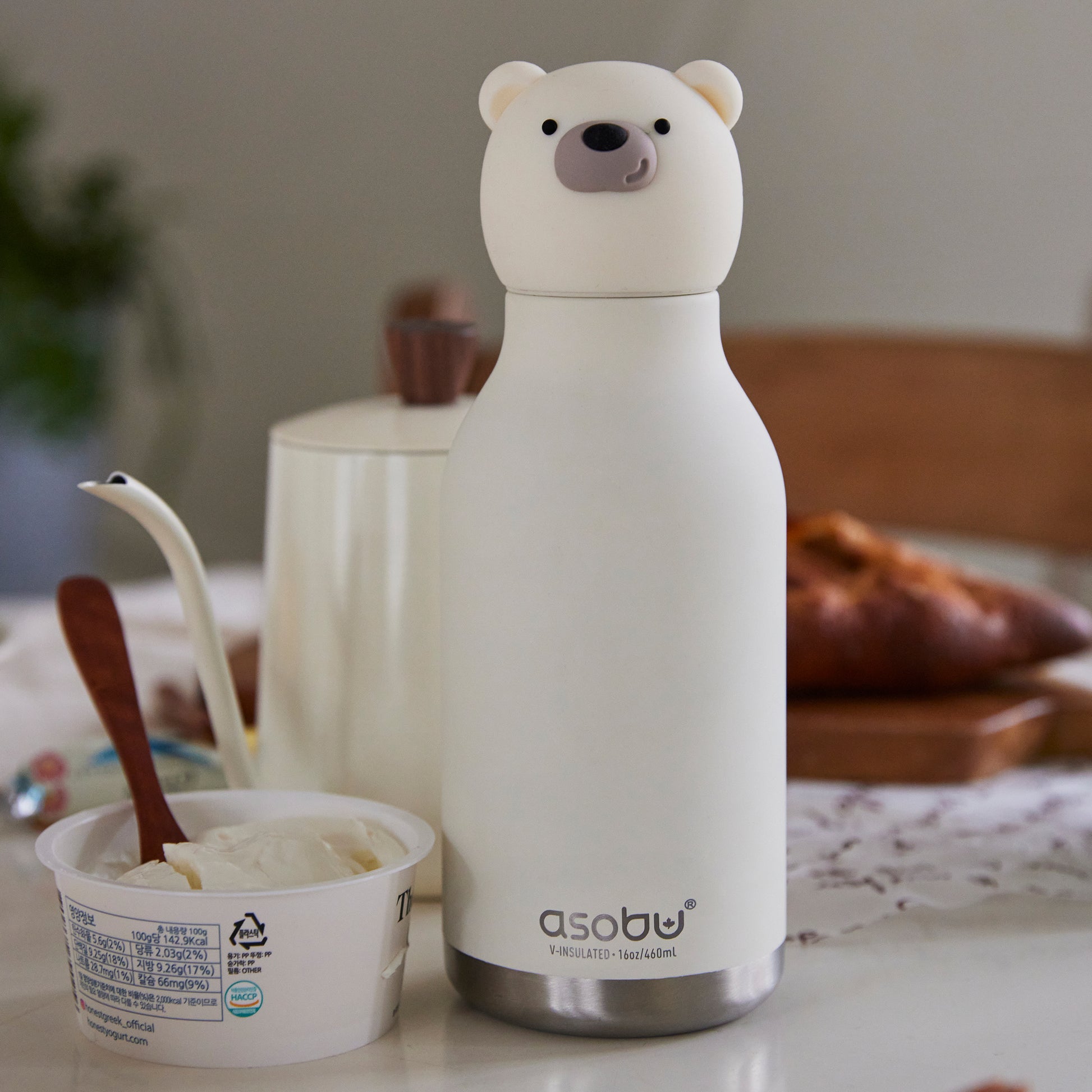 Asobu Bestie Bottle 460ml Polar Bear