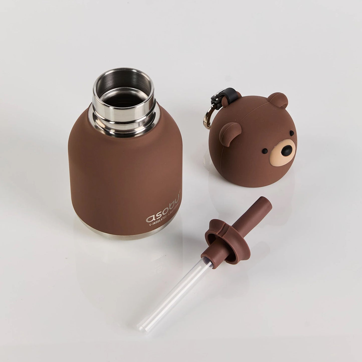 Asobu Bestie Bottle Mini 200ml Brown Bear