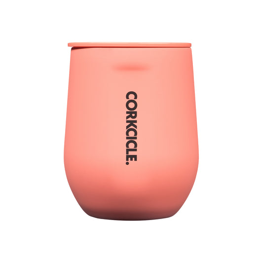 Neon Lights Stemless 355ml - Coral