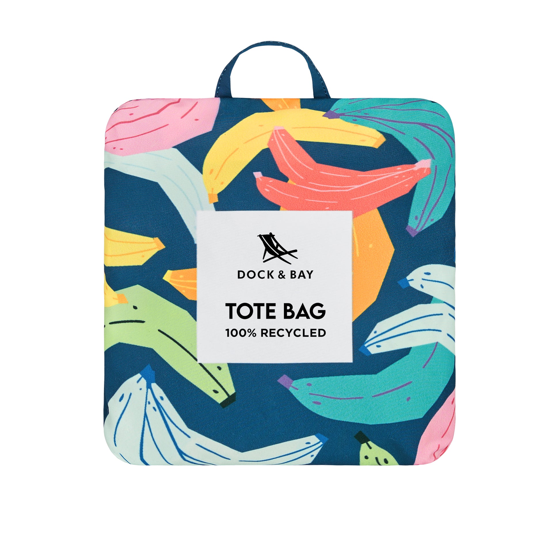 Dock & Bay Beach Tote Bag M Bananarama 100% Recycled 100% Recycled