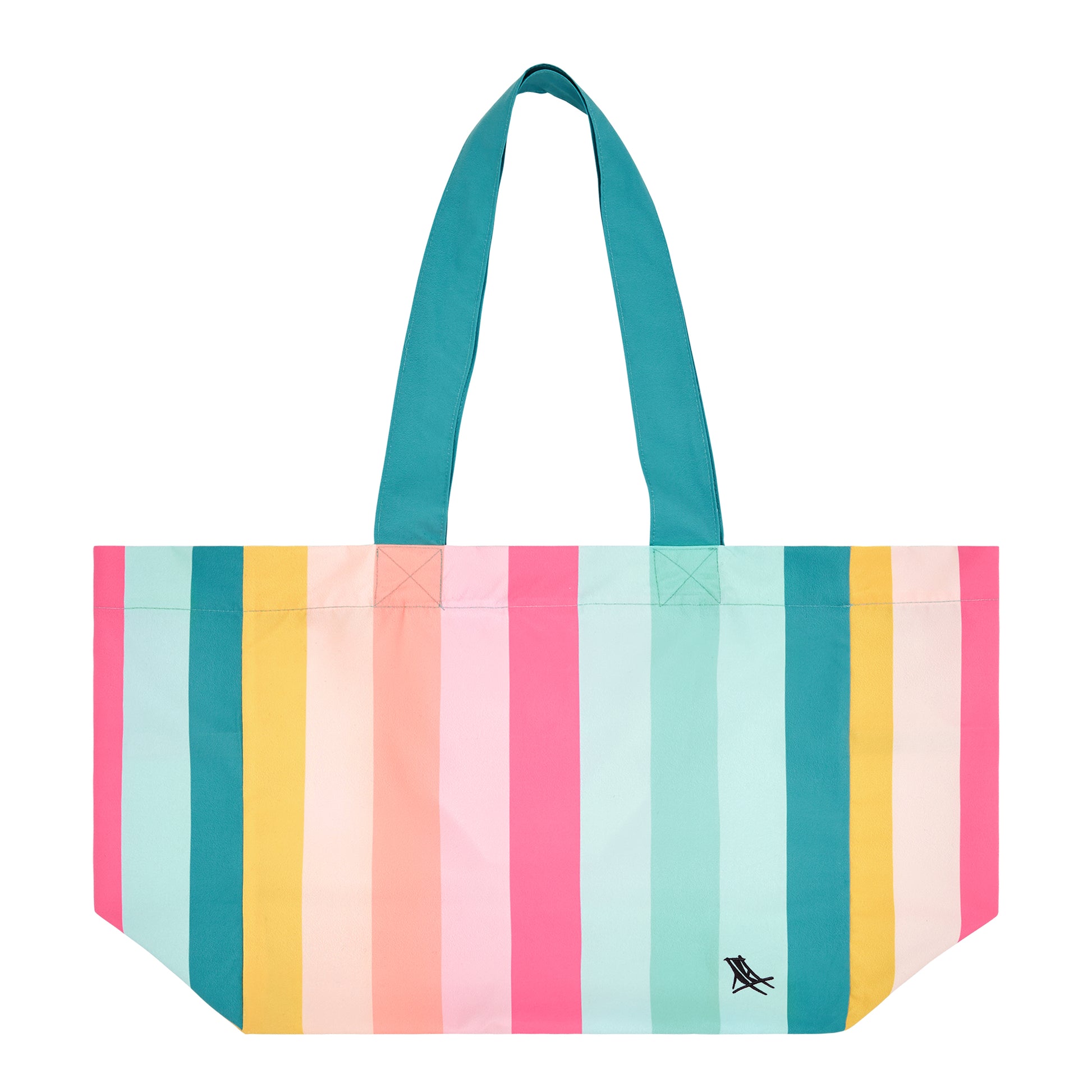Dock & Bay Beach Tote Bag M Coastal Candy 100% Recycled 100% Recycled