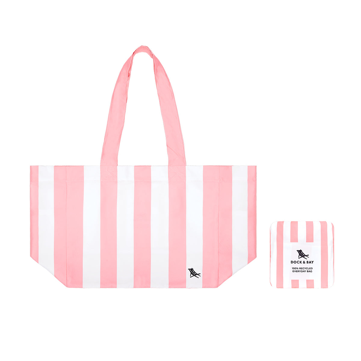 Beach Tote Bag M Malibu Pink