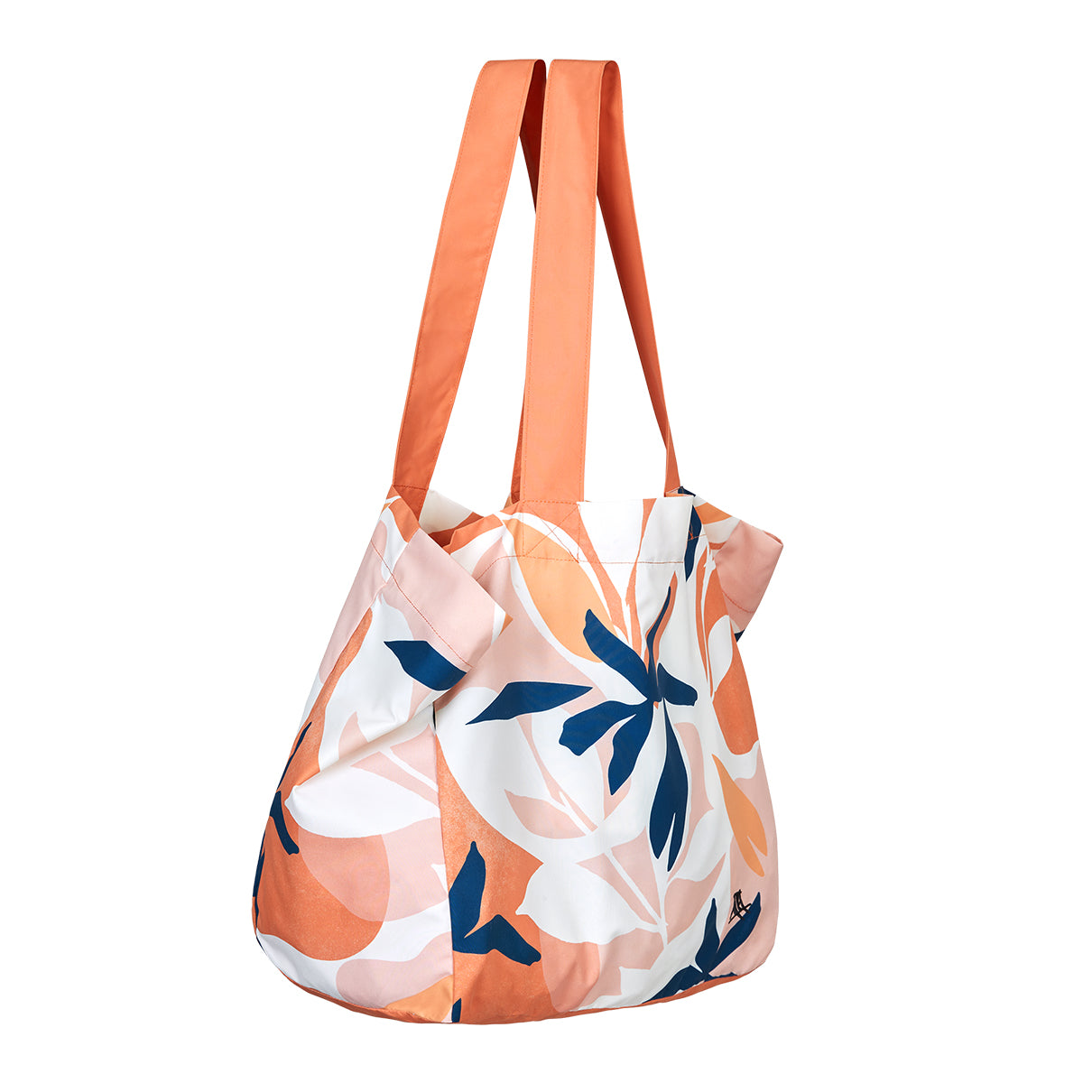 Beach Tote Bag M Terracotta Tropics