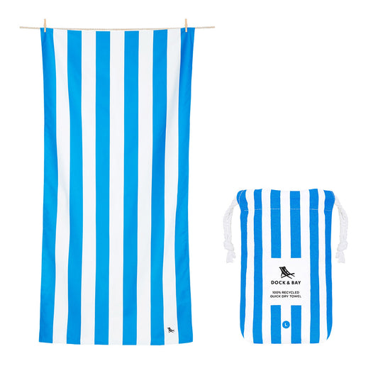 Beach Towel Cabana Collection L Bondi Blue